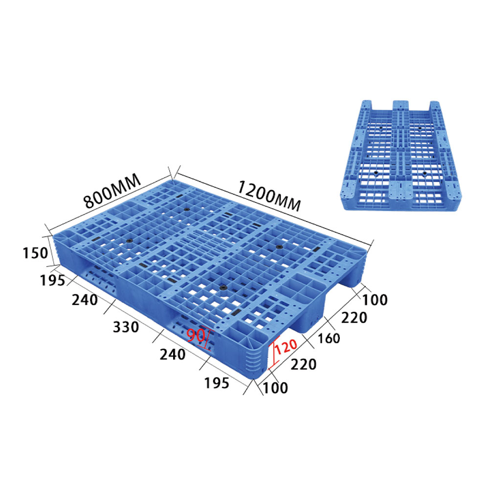 PALLET nhựa xếp chồng chống trượt DDC1208