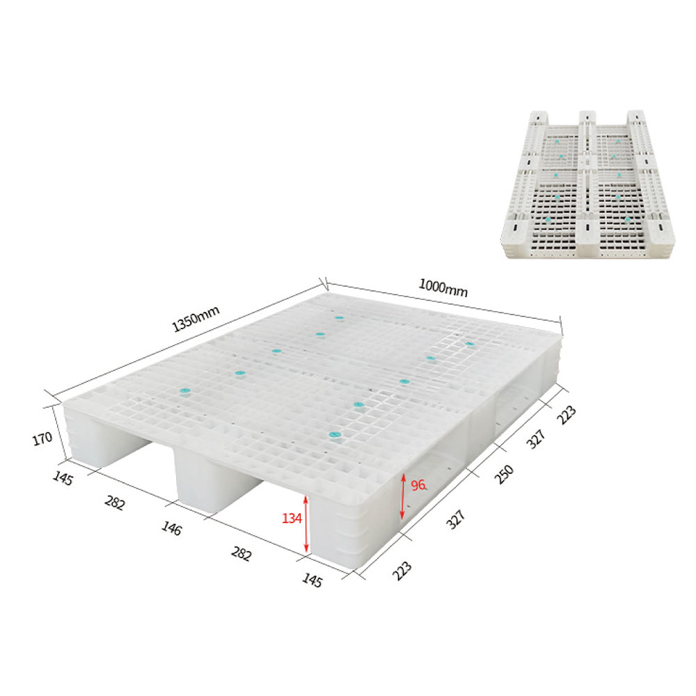 DDC1350 Pallet nhựa chịu lực cao